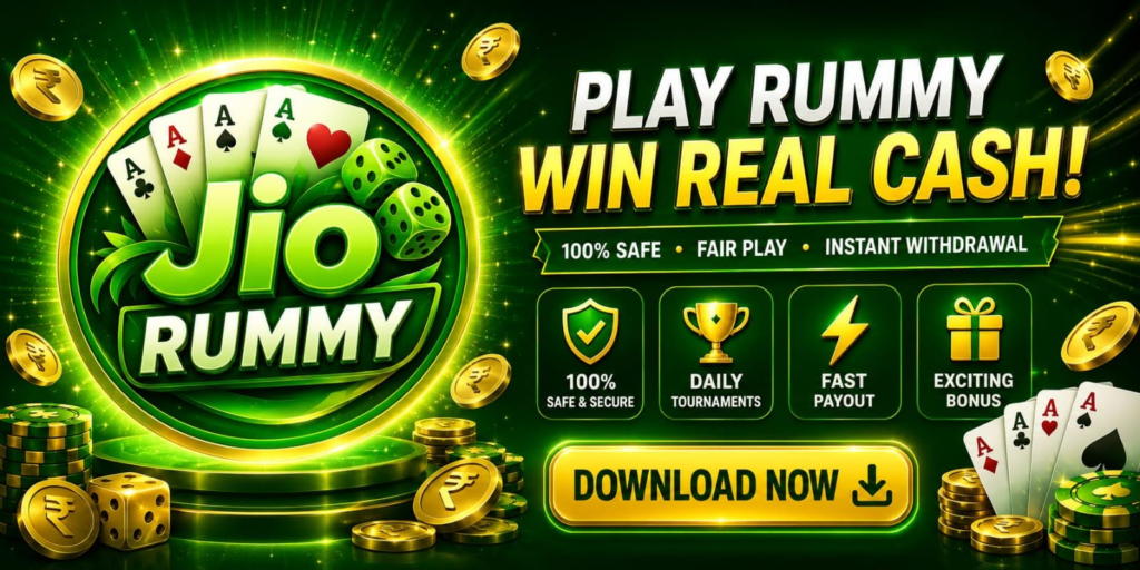 Jio Rummy App {Yono Game} Download Sing-up Bonus ₹51 Withdrawal Rs.100