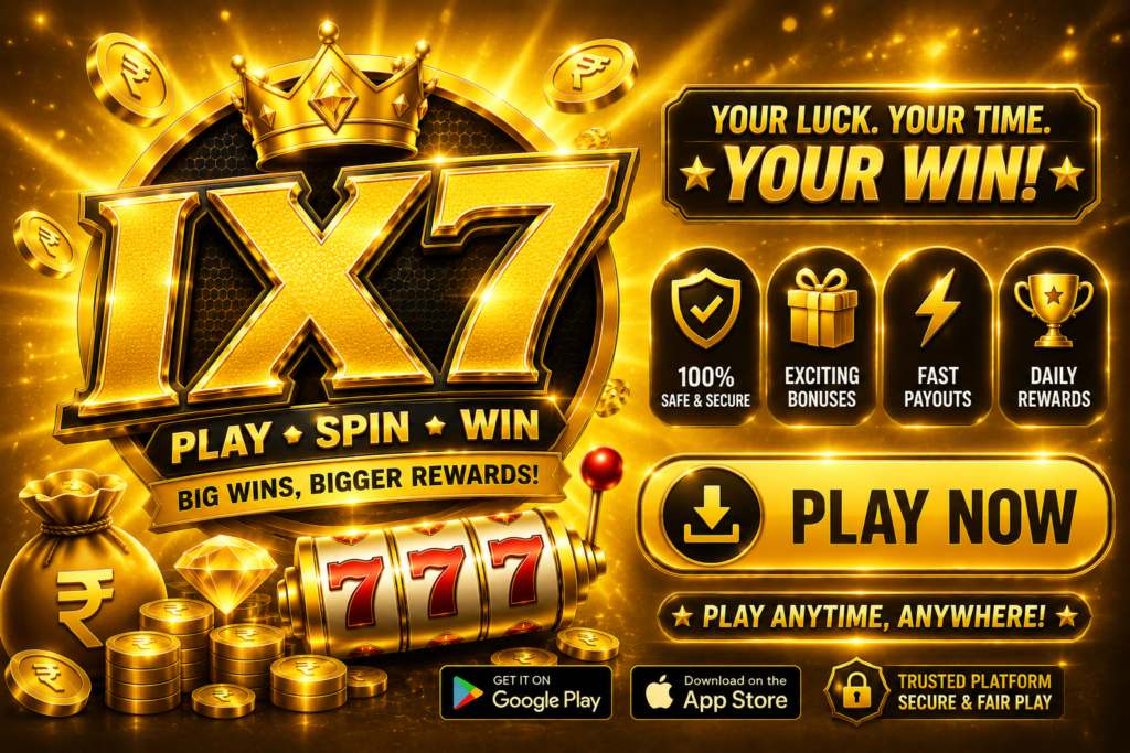 Ix7Game (Letest Game) Download Sing-up Bonus Rs.51 Withdrawal Rs. 100